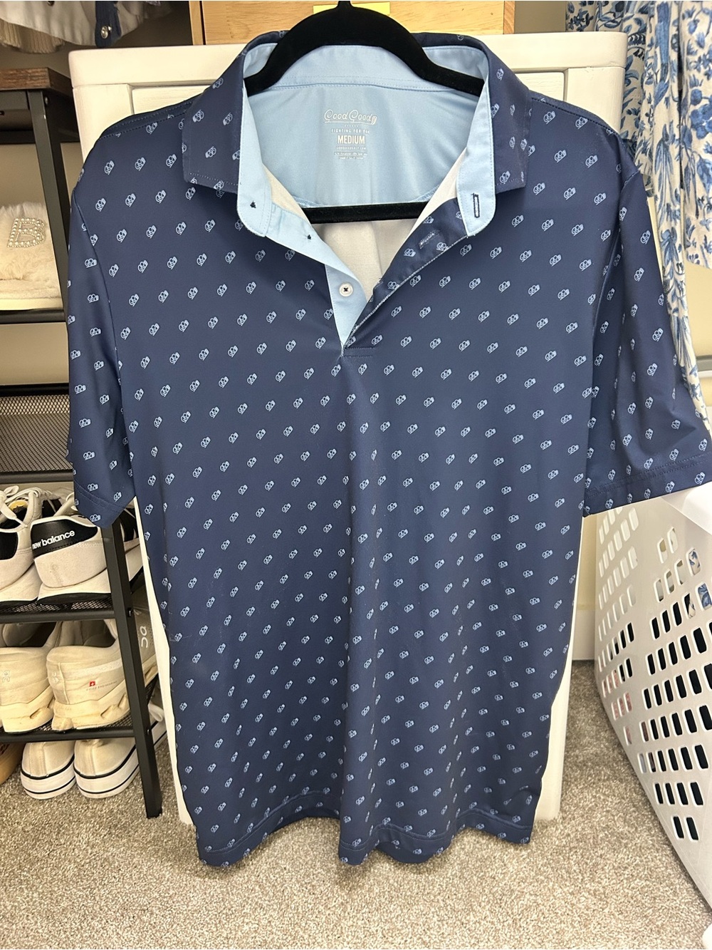 “Good Good” Golf polo